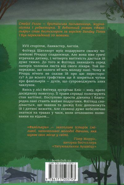 Фамільяри. Стейсі Холлс, Тверда