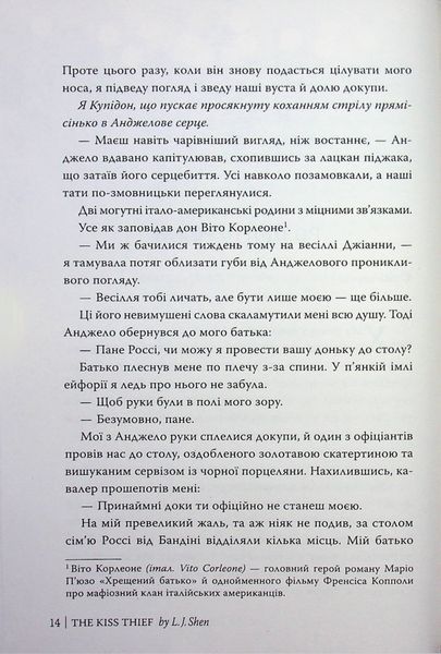 Викрадач поцілунку. Л. Дж. Шен 9786178603175 фото